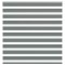 Jaluzea tip zebra gri &icirc;nchis lățime țesătură 140,9 cm poliester