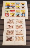 OMAN CAINI SI PISICI -CAINI DE V&Acirc;NĂTOARE 2 COLITE MNH, Nestampilat