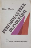 Performantele Dezvoltarii - Dinu Marin, 1987, Stiintifica si Enciclopedica, Pedagogie, 194 pagini