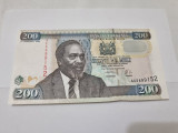 bancnota kenya 200 sh 2004