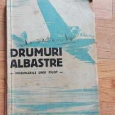 Drumuri albastre In semnarile unui pilot cu desenele autorului-Constantin Argesanu