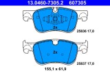 ATE 13.0460-7305.2 set placute frana,frana disc