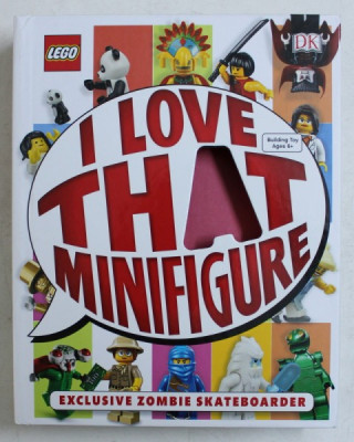 I LOVE THAT MINIFIGURE - LEGO - BUILDINGS TOY , AGES 6 + foto