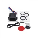 Kit Pornire Motor ALM cu Buton Iluminat Albastru, 12V, Universal