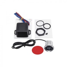 Kit buton pornire motor cu lumina albastra