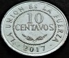 Moneda exotica 10 CENTAVOS - BOLIVIA, anul 2017 * cod 5135, America Centrala si de Sud