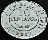 Cumpara ieftin Moneda exotica 10 CENTAVOS - BOLIVIA, anul 2017 * cod 5135, America Centrala si de Sud