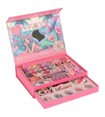 Set Machiaj, Manichiura si Bijuterii pentru Fete, Stil Sirena,3+