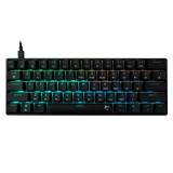 Tastatura gaming mecanica White Shark Shinobi 2, Switch Brown, Negru