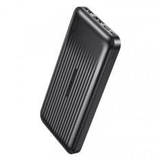 Baterie Externa XO Design PB301, 10000mAh, 10W, 2 x USB-A, Neagra foto