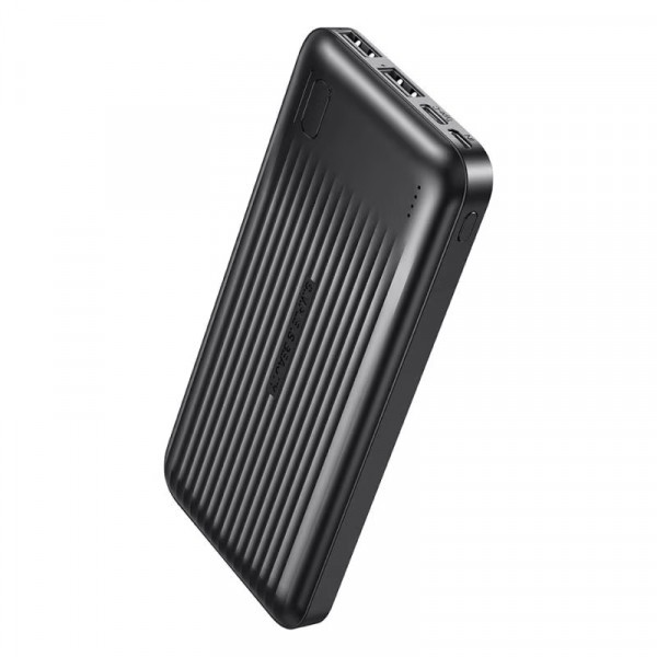 Baterie Externa XO Design PB301, 10000mAh, 10W, 2 x USB-A, Neagra