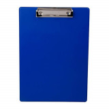 Clipboard Simplu A4 Deli Start, Plastic, Carton, Albastru