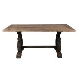 Cumpara ieftin Masa dining lemn masiv maro vintage 180x90x78 cm