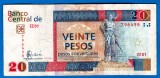 (2) BANCNOTA CUBA - 20 PESOS CONVERTIBLES 2006 - VALOARE NOMINALA MARE