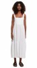Rochie de vara pentru femei Urban Classics TB4784, lungime 7 8, alb, marime 4XL - OUTLET
