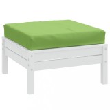 VidaXL Pernă de paleți, melanj verde, 60x60x9,5 cm, material textil