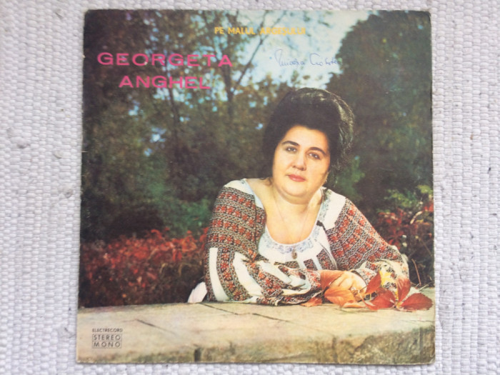 georgeta anghel pe malul argesului disc vinyl lp muzica populara STMEPE 01257 VG