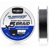 Fir Textil FORMAX Fast Sinking Braid, Black, 6.20kg, 0.08mm, 135m