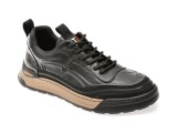 Cumpara ieftin Pantofi sport BITE THE BULLET negri, 157, din piele naturala