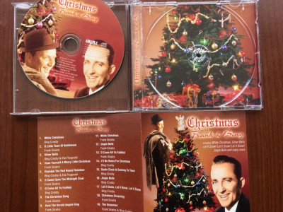 frank sinatra bing crosby christmas with frank &amp;amp; bing cd disc muzica usoara VG++ foto