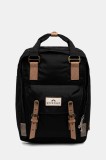 Doughnut rucsac Macaroon Jungle culoarea negru, mare, uni, D010JG2-0003