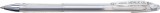 Pix cu gel Penac FX-3, 0.8mm, metalic, con metalic, corp transparent - scriere