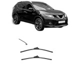 Cumpara ieftin Set stergatoare NISSAN X-TRAIL III (T32_, T32R, T32RR) 2014-2021, parbriz, Valeo Silencio