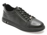 Cumpara ieftin Pantofi sport GRYXX negri, 5623, din piele naturala