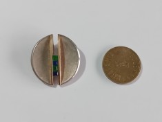 Pandant din argint cu zirconii #24