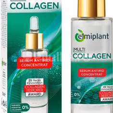 Serum antirid pentru fata multiCollagen, 30ml, Elmiplant