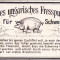 HST A2162 Mică reclamă Bestes ungarisches Fresspulver fur Schweine