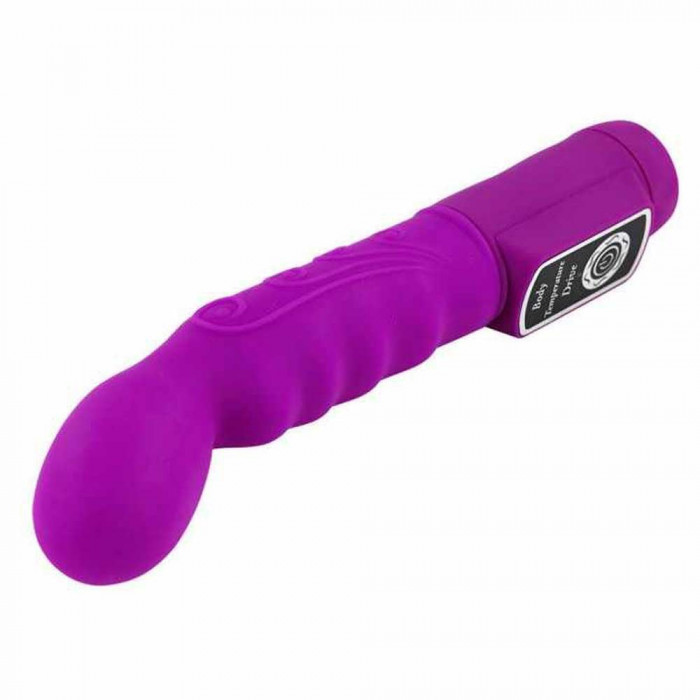 Waves of Pleasure - Vibrator punct G, mov, 22 cm