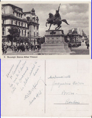 Bucuresti- Statuia Mihai Viteazul foto