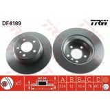 Set disc frana TRW DF4189 Spate
