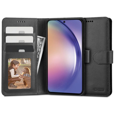Husa Tech-Protect Wallet Wallet pentru Samsung Galaxy A54 5G Negru foto