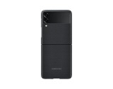 HUSA Smartphone Samsung, pt Galaxy Z Flip3, tip back cover (protectie spate), policarbonat, ultrasubtire, negru, &quot;EF-XF711SBEGWW&quot;