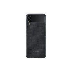 HUSA Smartphone Samsung, pt Galaxy Z Flip3, tip back cover (protectie spate), policarbonat, ultrasubtire, negru, &quot;EF-XF711SBEGWW&quot;