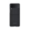 HUSA Smartphone Samsung, pt Galaxy Z Flip3, tip back cover (protectie spate), policarbonat, ultrasubtire, negru, &quot;EF-XF711SBEGWW&quot;