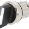 Comutator Rotativ 22mm Alb IP67