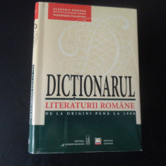 Dictionarul Literaturii romane de la origini pana la 1900-editia a II a