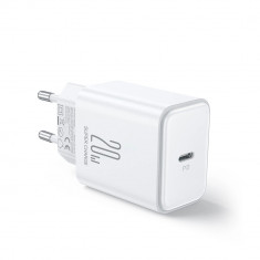 JR-TCF06 20W &icirc;ncărcător USB-C PD cu cablu USB-C/Lightning - alb Joyroom