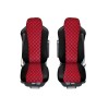 Huse pentru DAF XF 105 Camioane Negru Rosu Piele