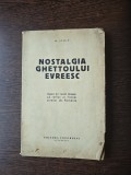Nostalgia ghettoului evreesc - B. Iosif