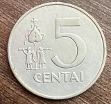 C50 - Moneda foarte veche - Lituania - 5 centu - 1991
