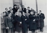 Cumpara ieftin 1936 Foto Berman / inaugurare Sindicat Artisti Lirici si Dramatici, Bucuresti