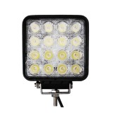 Proiector Led Auto Offroad 4D 48W/12V-24V 3520 Lumeni Patrat Flood Beam 60 Grade 326377, General