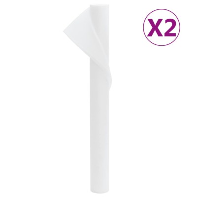 vidaXL Husă de fleece pentru plante, 2 role, 70 g/m&amp;sup2;, 10x1,6 m foto