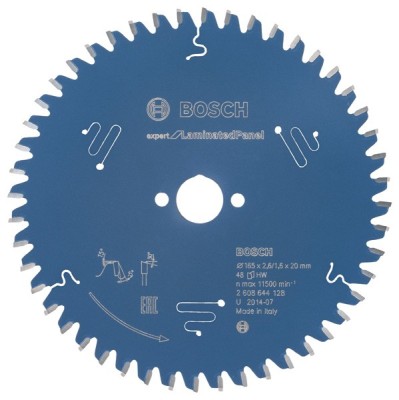 Bosch Panza ferastrau circular Expert for Laminated Panel 2.6x20x165mm, 48T ProAdvanced PowerfulTools foto