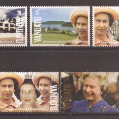 Vanuatu 1992 - A 40-a aniversare de la incoronarea Reginei Elisabeta a II-a, MNH