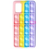 Husa Silicon Pop IT Bubble Rainbow Samsung Galaxy A51